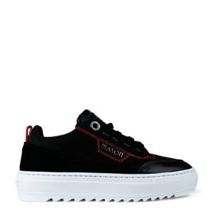 Mason Garments Torino Leather/Suede/Nubuck Black Schwarz (B-FW20-6A)
