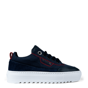 Mason Garments Torino Leather/Suede/Nubuck Navy Blau (B-FW20-6D)