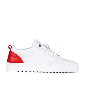 Mason Garments Tia Leather/Leather White/Red Weiß (NOS-2A)