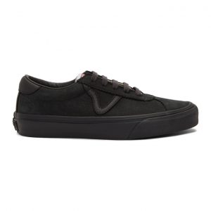 Vans Black Nubuck Epoch Sport LX Sneakers (VN0A3MUITGJ)