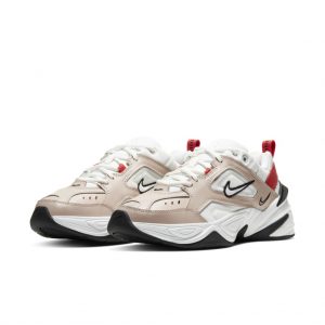 Nike WMNS M2K Tekno Fossil Stone / Summit White / Track Red (AO3108-205)