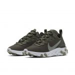 Nike WMNS React Element 55 Cargo Khaki / Jade Stone / White (BQ2728-302)