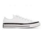 Moncler Genius 7 Moncler Fragment Hiroshi White Converse Edition Chuck 70 Low-Top Sneakers (4M701-00-02SLQ)