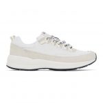 A.P.C. White and Grey Jay Sneakers (PUAAI-M56086)