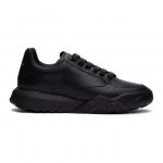 Alexander McQueen Black Low Sneakers (634619WHZ94)
