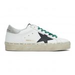 Golden Goose White and Grey Hi Star Sneakers (GMF00118.F000605.1023)