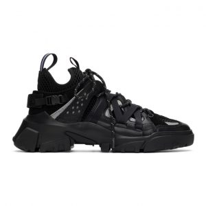 MCQ Black Descender Sneakers (630796R2711)