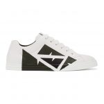 Fendi White Painted Bag Bugs Sneakers (7E1379 AC77)