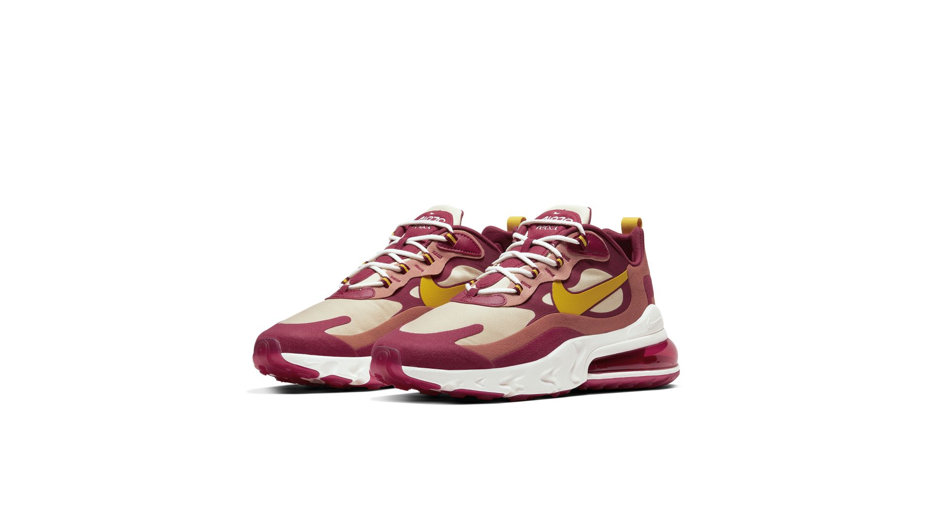 Nike Air Max 270 React Noble Red Team Gold (AO4971-601)