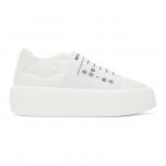 MM6 Maison Margiela White Logo Platform Sneakers (S59WS0151 P3499)