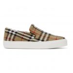 Burberry Beige Thompson Slip-On Sneakers (8032192)