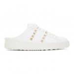 Valentino White Valentino Garavani Rockstud Untitled Backless Sneakers (UW2S0AB8BHS)