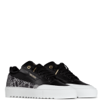 Mason Garments Torino Leather/Snake Black/Grey Schwarz (FW20-9E)