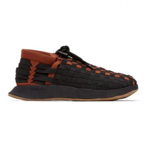 Malibu Sandals Black and Brown Battenwear Edition Latigo II Sneakers (20-CC-11)