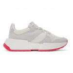 MM6 Maison Margiela White and Grey Chunky Sneakers (S59WS0096 P2932)