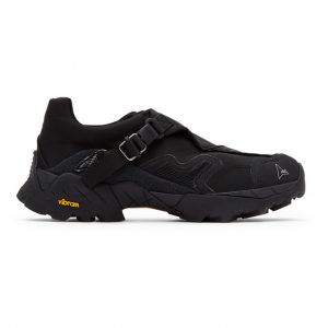 ROA Black Nylon Minaar Sneakers (VAR530)