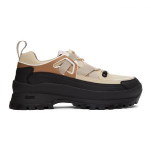 Stella McCartney Beige Faux-Suede Trail Hiking Sneakers (800270N0149)