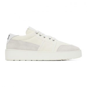 AMI Alexandre Mattiussi White Ami De Coeur Low-Top Sneakers (A20S400.960)