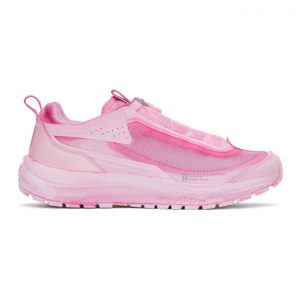 11 by Boris Bidjan Saberi Pink Salomon Edition Bamba 2 Low-Top Sneakers (149 11xS)