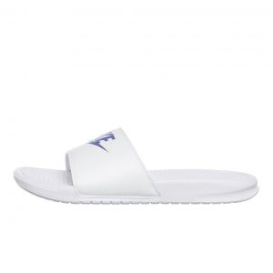 Nike Benassi Just Do It Sandal White / Varsity Royal / White (343880-102)