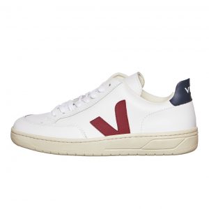 Veja V-12 Extra-white / Marsala Nautico (XDM021955)