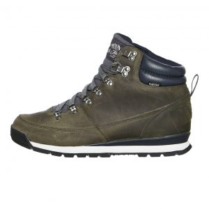 The North Face Back To Berkeley Redux Leather Boots Zinc Grey / Ebony Grey (NF00CDL0H73)