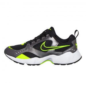 Nike Air Heights Black / Volt / Metallic Dark Grey / White (AT4522-006)