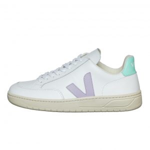 Veja V-12 WMN Extra-white / Parme / Turquoise (XDW022154)