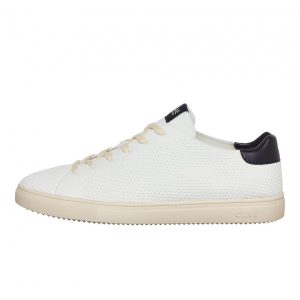 Clae Bradley Knit White / Navy (CL20ABK02-WNY)