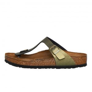 Birkenstock W Gizeh BF Icy Metallic Stone / Gold (1014286)