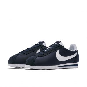 Nike Classic Cortez Nylon Obsidian / White (807472-410)