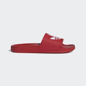 adidas Adilette Lite  Scarlet / Footwear White / Scarlet (FU8296)
