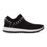 Jimmy Choo Black Studded Verona Sneakers (VERONA KYC)