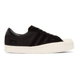 Y-3 Black Suede Yohji Star Sneakers (FX0832 FTW-35-D2)