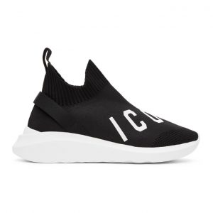 Dsquared2 Black and White Speedster Sneakers (SNM0129 – 59203237)