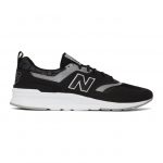 New Balance Black and Silver 997H Sneakers (CM997HFI)
