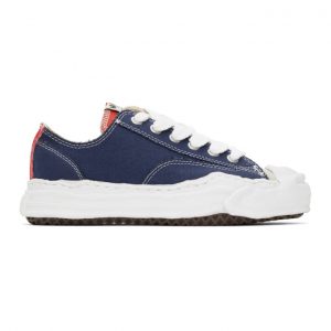 Miharayasuhiro Navy and Beige Original Sole Sneakers (A05FW702)