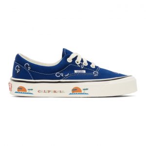 Vans Blue Bandana OG Era LX Sneakers (VN0A4BVAXE6)