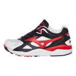 Mizuno Sky Medal White / High Risk Red / Black (D1GA192462)