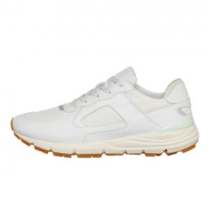 Clae Edwin White Milled Leather / Neo Mint (CL20AED03-WMM)