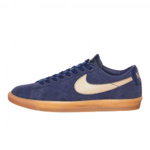 Nike SB Blazer Low GT Midnight Navy / Khaki / Gum Light Brown (704939-403)