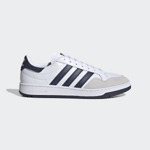 adidas Team Court Footwear White / Collegiate Navy / Core Black (EF6054)