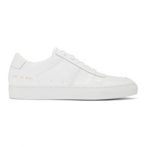 Common Projects White BBall Low Sneakers (2155)