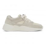 Essentials Off-White and Grey Distance Sneakers (ES02W19U-SRLEFAG6B6)