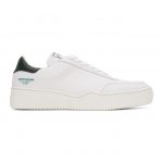 Article No. SSENSE Exclusive White and Green 0517-04-04 Sneakers (SS20-0517-04-04)