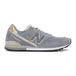 New Balance Grey and Gold 996 Sneakers (CM996BF)