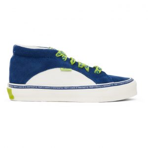 Vans Blue and Off-White Taka Hayashi Edition Snake Trail LX Sneakers (VN0A4UWR26N)