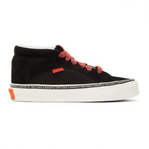 Vans Black and Orange Taka Hayashi Edition Snake Trail LX Sneakers (VN0A4UWR26M)