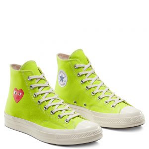 Converse Chuck Taylor All-Star 70s Hi Comme des Garcons Play Bright Green (2020) (168299C)