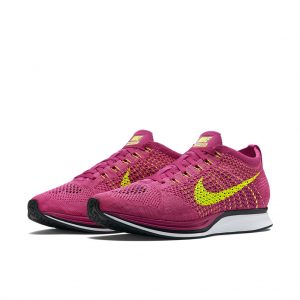 Nike Flyknit Racer Fireberry Volt (526628-607)